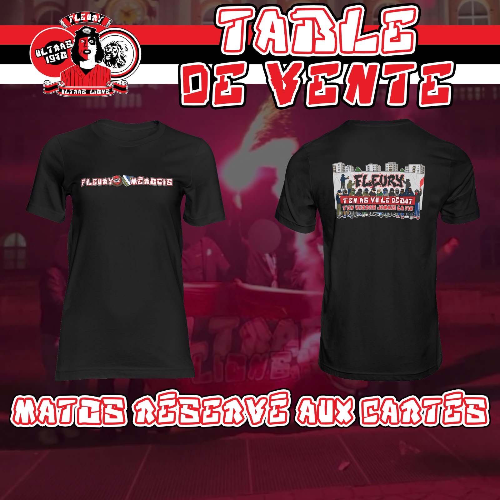 Nouveau matos : Pack T-Shirt “T’en as vu le début t’en verras jamais la fin”